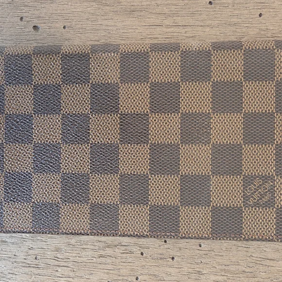 Louis VUITTON Damier Ebene Canvas Wallet - AUTHENTIC, LIKE NEW - Picture 5 of 5